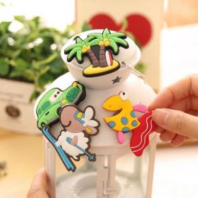custom children's creative cartoon small fresh refrigerator sticker