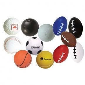 Promotional Gift Custom PU Foam Anxiety Stress Relief Sports Squeeze Ball