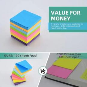 Stationery School Supplies Paper Stickers index Posted Sticky It Note Pad Custom Memo Pad Sticky Notes