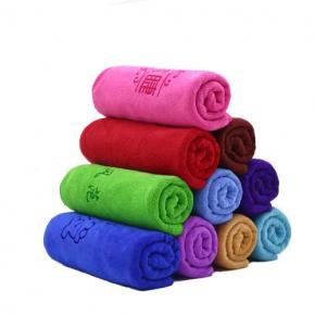 Custom logo microfiber hand towel dry fast microfiber towel wholesale