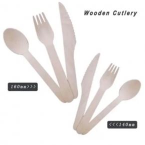 High quality disposable wooden tableware