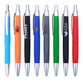 Promotional Custom Recycled Plastic Ballpoint Pens Ball Pens With Logo Advertising Ballpen