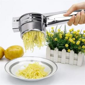 Hot Sale New kitchen products Heavy Duty Stainless Steel Potato Ricer Masher Fruit Juice herb & spice tools