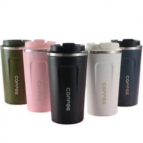 380ml Coffee Mug Tumbler Stainless Steel Thermo Cup