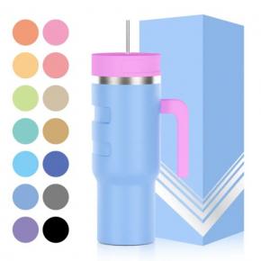 Multiple Colors Insulated Water Bottle Double Wall Hot Cold Thermal Travel Coffee Mug