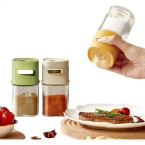 Custom LOGO Package Box Press Type 0.5g Precise Metering Spice Shaker Container